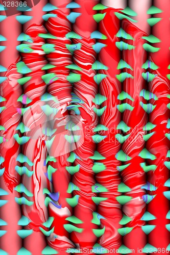 Image of Abstract 3d background