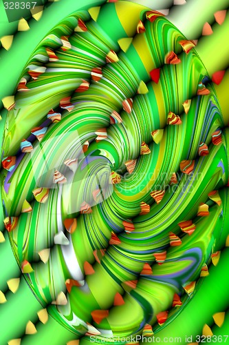 Image of Abstract 3d background