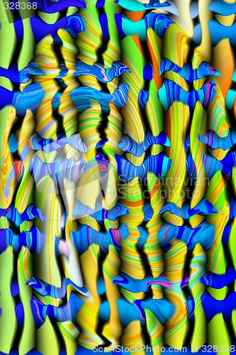 Image of Abstract 3d background