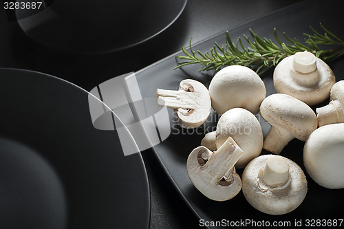 Image of Mushrooms Champignons