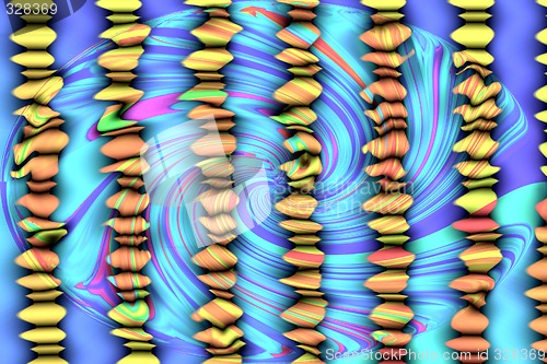 Image of Abstract 3d background