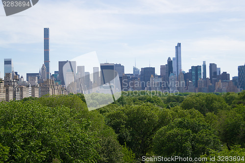 Image of Looking south from the MET