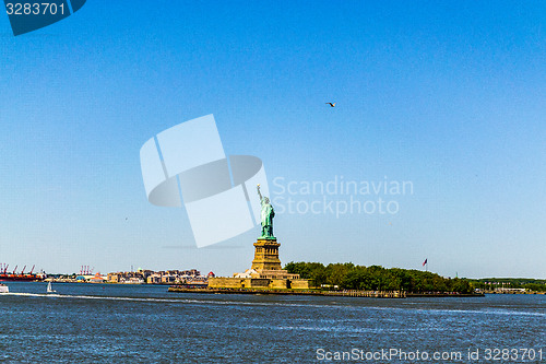 Image of Statue of Liberty from the water