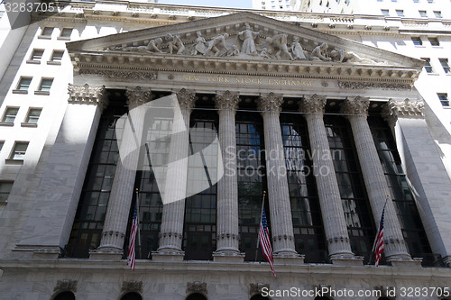 Image of NYC stock exchange building