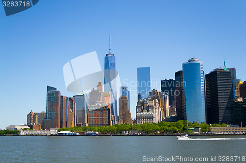 Image of Downtown NYC skyline