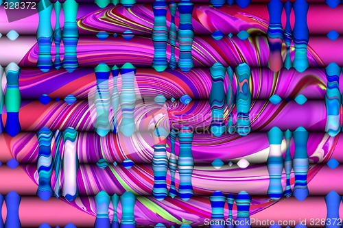 Image of Abstract 3d background
