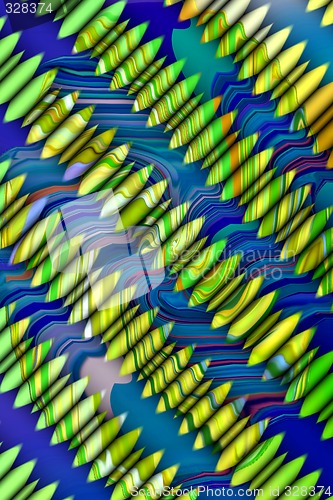 Image of Abstract 3d background