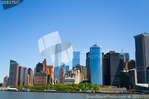 Image of Battery Park and financial district