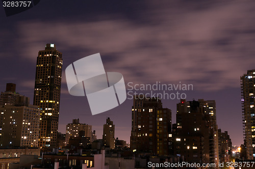 Image of Night picture of the UES