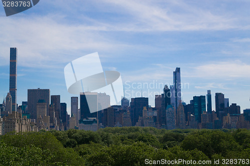 Image of Midtown from the MET rooftop