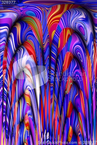 Image of Abstract 3d background