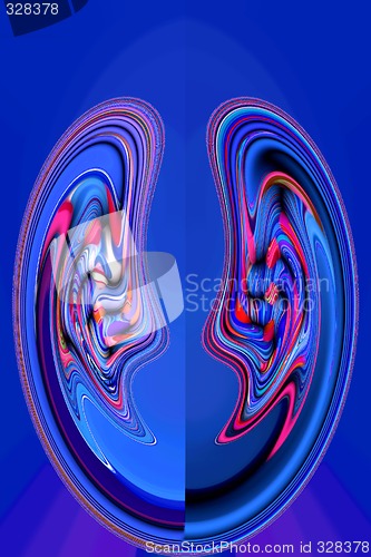 Image of Abstract 3d background