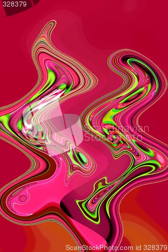 Image of Abstract 3d background