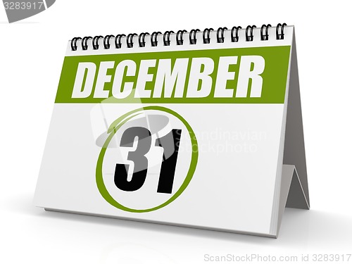 Image of December 31 New Year eve