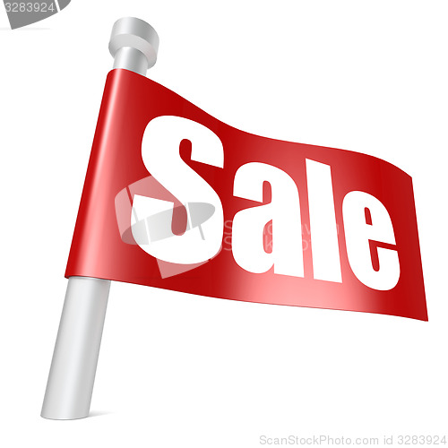 Image of Red flag sale