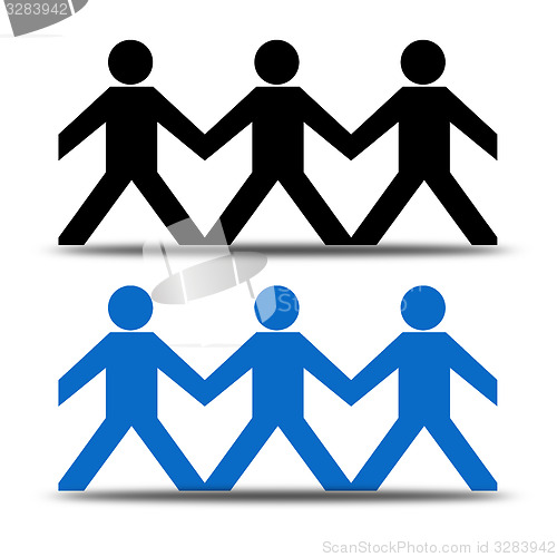 Image of Hand in hand