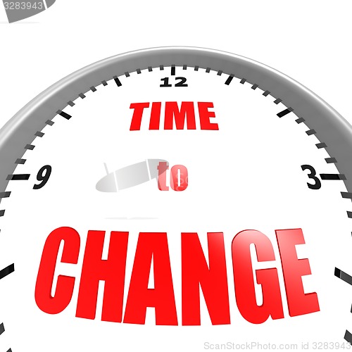 Image of Time to change