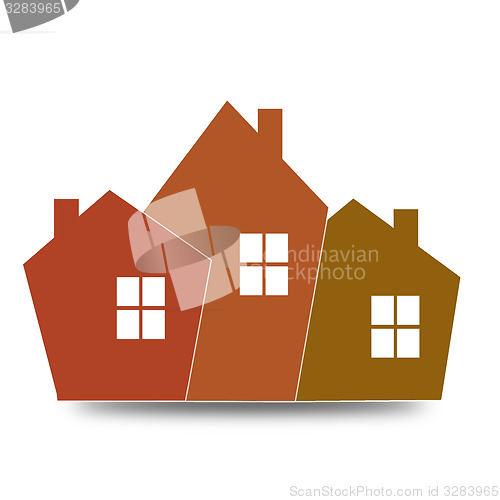 Image of Orange house icon