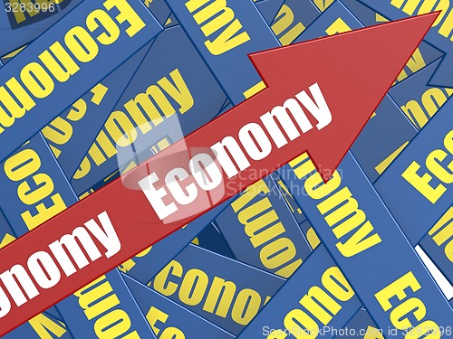 Image of Economy arrow