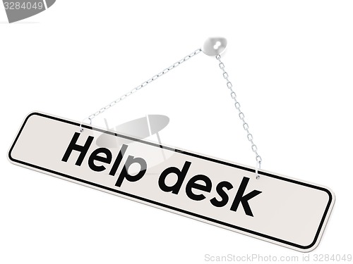 Image of Help desk banner