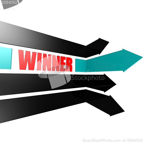 Image of Winner arrow