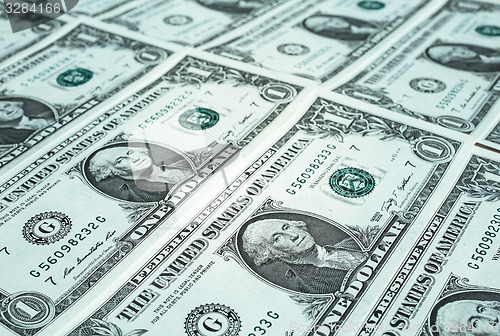 Image of Dollar notes 1 Dollar