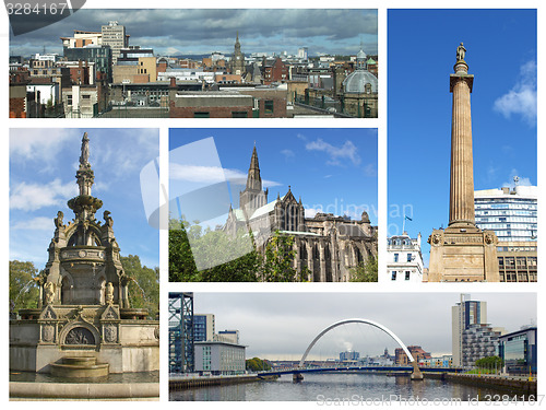 Image of Glasgow landmarks collage