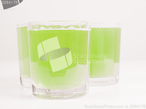 Image of Green apple juice