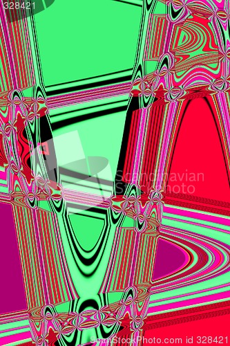 Image of Abstract 3d background