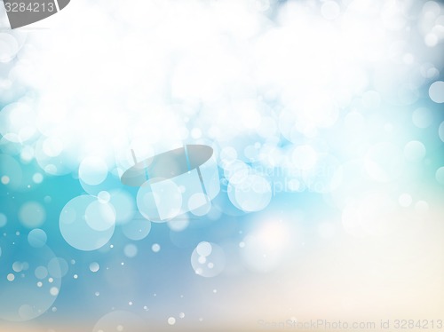Image of Blue bokeh circles. EPS 10