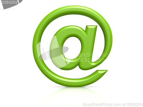 Image of Green alias sign