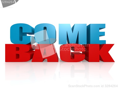 Image of Come back