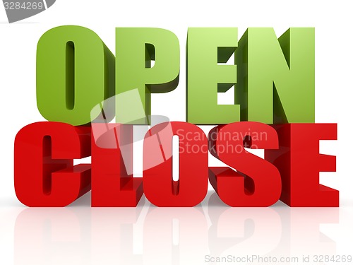 Image of Open close