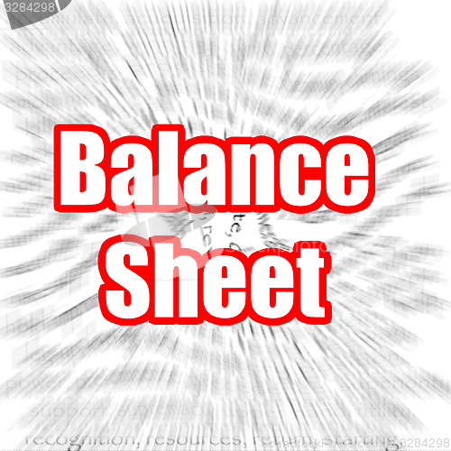 Image of Balance Sheet