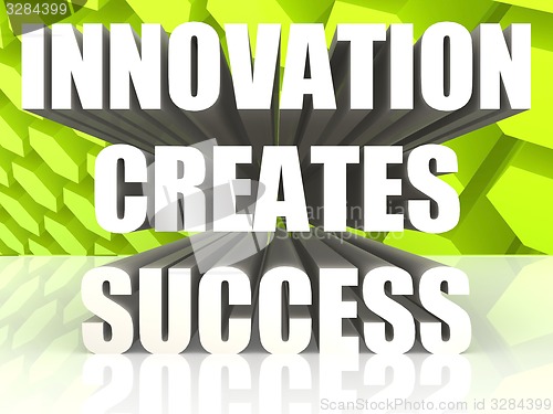 Image of Innovation creates success