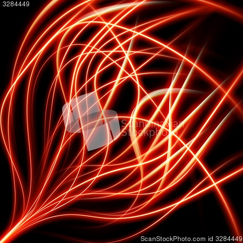 Image of Fire flame burn background. EPS 10