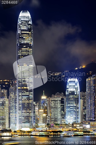 Image of Hong Kong at night