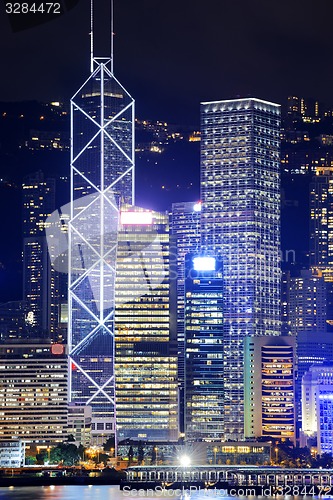 Image of Hong Kong at night