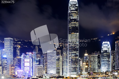 Image of Hong Kong at night