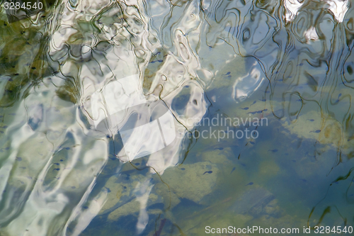 Image of reflective water surface