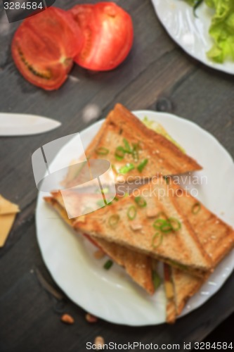 Image of Cheese sandwich