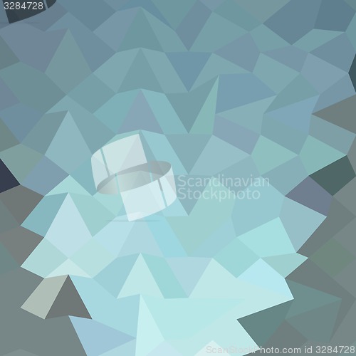 Image of Cambridge Blue Abstract Low Polygon Background