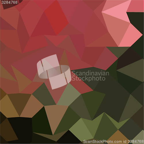 Image of Brunswick Green Abstract Low Polygon Background