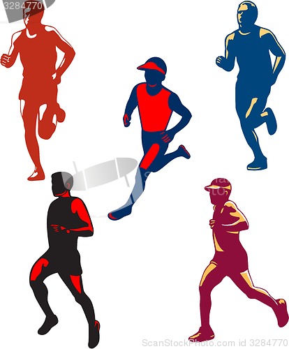 Image of Marathon Runner Retro Collection