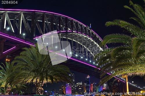 Image of City views at Milsons Point with Sydney Harbour Bridge