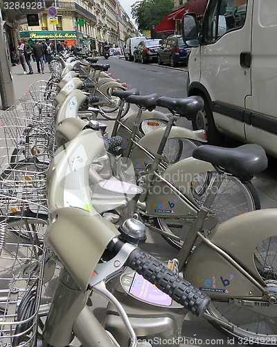 Image of Bicycles in Paris