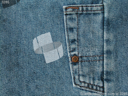 Image of jeans pocket