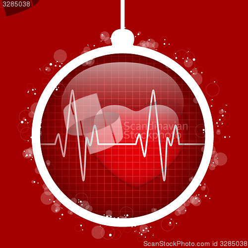 Image of Merry Christmas Doctor Hospital Heart Ball