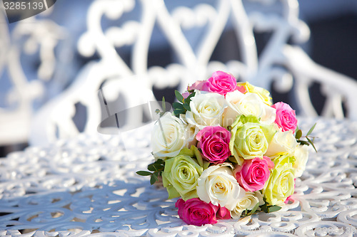 Image of wedding bridal bouquet