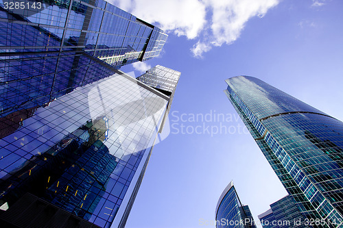 Image of modern skyscraper, Moscow